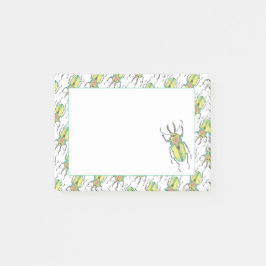 Rainbow Stag Beetle Liebe Bug Post-it Klebezettel