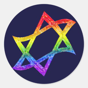 Rainbow Star de David Stickers