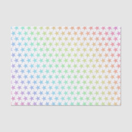 Rainbow Stars Magisches Fantasy-Muster Seidenpapier