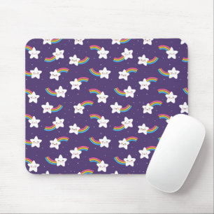 Rainbow Stars Mousepad