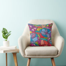 Rainbow Stettete Blume aus Glas Abstrakt