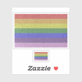 RAINBOW STICKERS AUFKLEBER