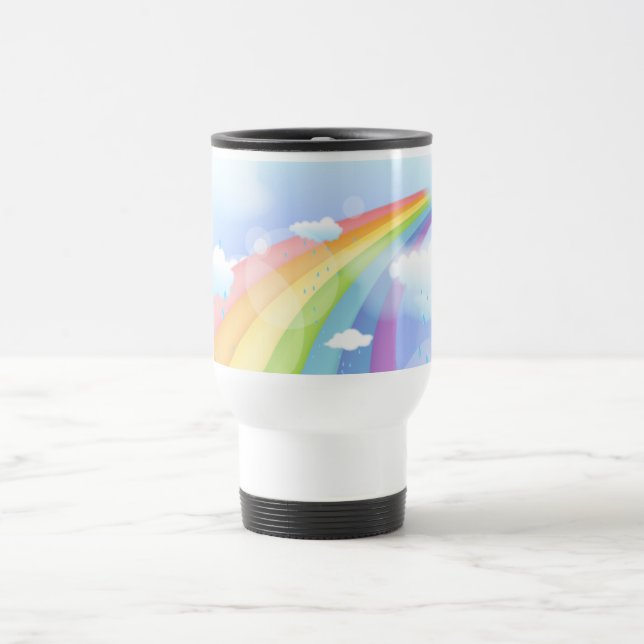 Rainbow Storm Reisebecher (Mittel)