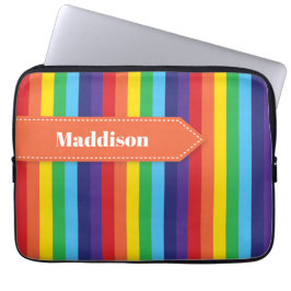 Rainbow Strip Electronics Sleeve mit Name