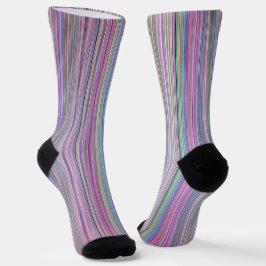 Rainbow Strip Socken