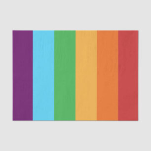 Rainbow Stripes Fun Bright Candy Geburtstagsparty Seidenpapier