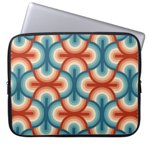 Rainbow Stripes-Illustrationsmuster Laptopschutzhülle