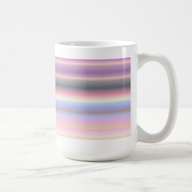 Rainbow Strips - Muster Kaffeetasse (Rechts)