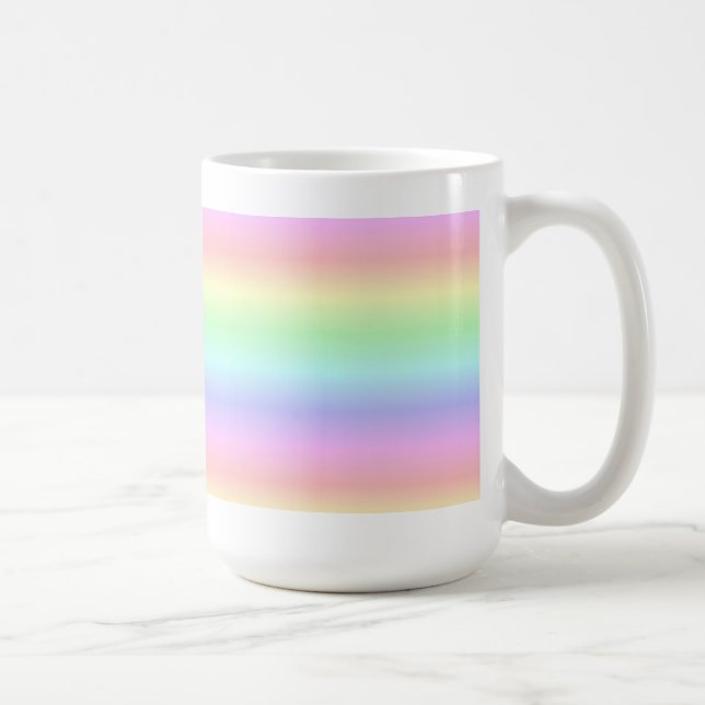 Rainbow Strips - Muster Kaffeetasse (Rechts)