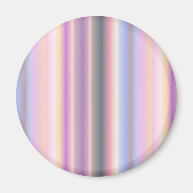 Rainbow Strips - Muster Magnet (Vorne)