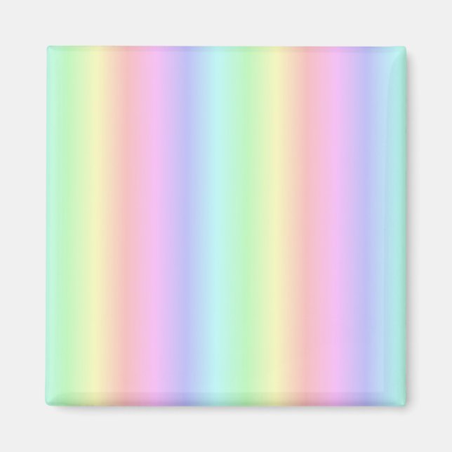 Rainbow Strips - Muster Magnet (Vorne)