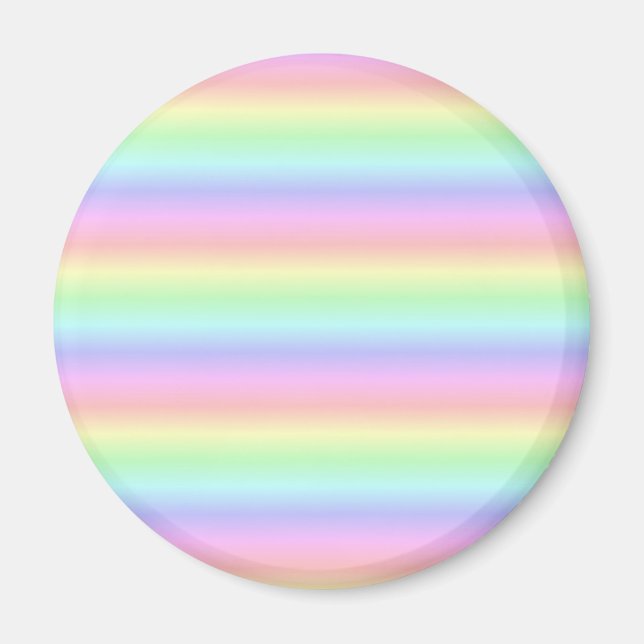 Rainbow Strips - Muster Magnet (Vorne)