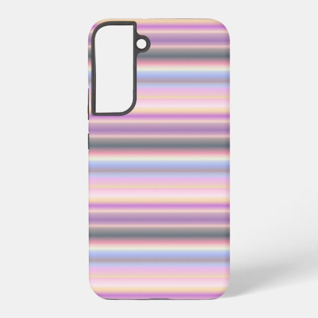 Rainbow Strips - Muster Samsung Galaxy Hülle (Rückseite)