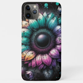 Rainbow Sunflowers iPhone Cases