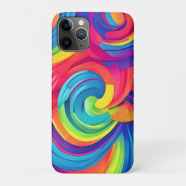 Rainbow Swirl Chaos Design Case-Mate iPhone Hülle