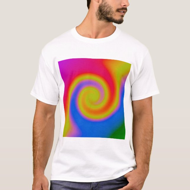 Rainbow Swirl T-Shirt (Vorderseite)