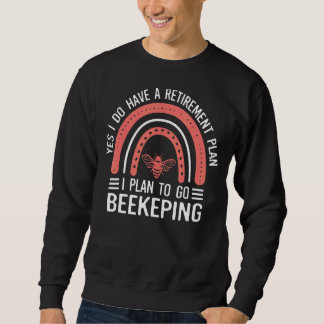 Rainbow T-Shirt Ruhestandsplan für Bienenzucht Sweatshirt