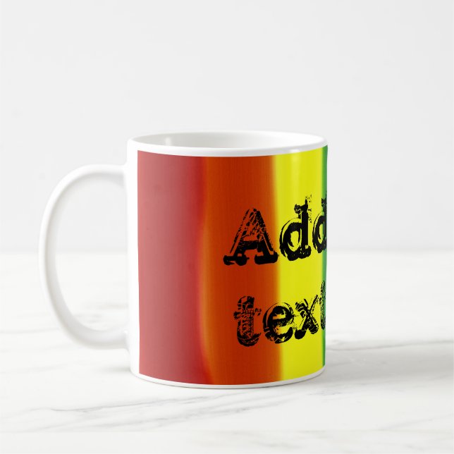 Rainbow-Tasse Kaffeetasse (Links)