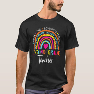 Rainbow-Teacher-Team zweiter Klasse T-Shirt