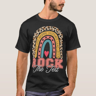 Rainbow-Tee am Motivierend Testtag T-Shirt