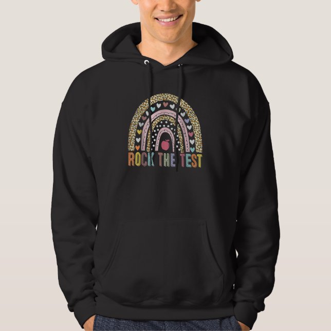 Rainbow-Testtag des Testlehrers Hoodie (Vorderseite)