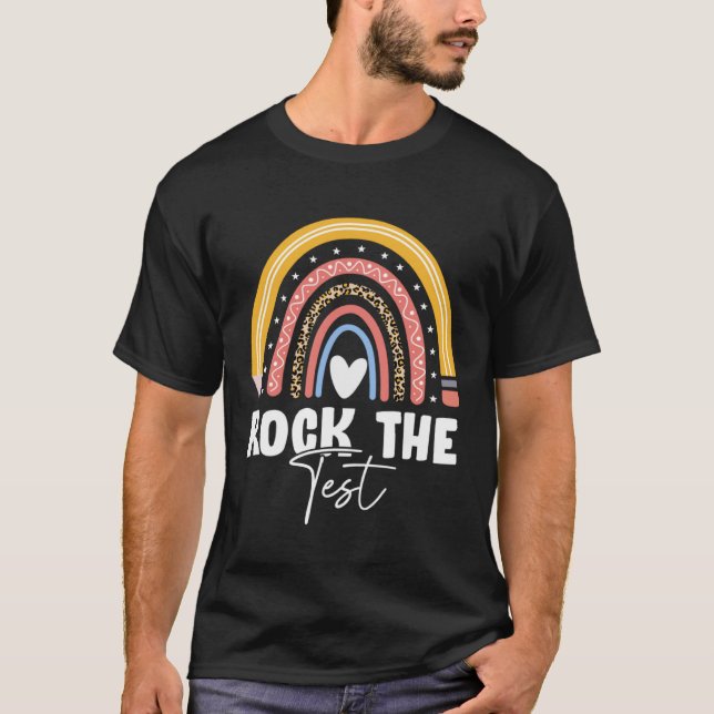 Rainbow-Testtag des Testlehrers T-Shirt (Vorderseite)