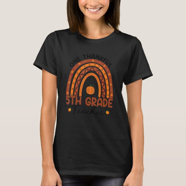 Rainbow Thanksgivin T-Shirt (Vorderseite)