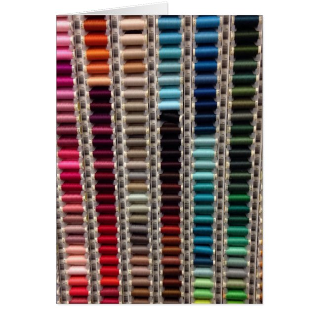 Rainbow Thread Spool Nähen Fashion Kostüm Design (Vorne)