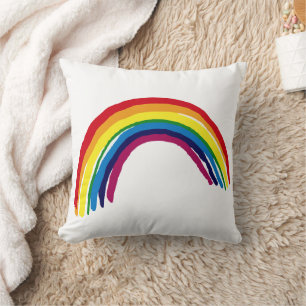 RAINBOW THROW PILLOW KISSEN