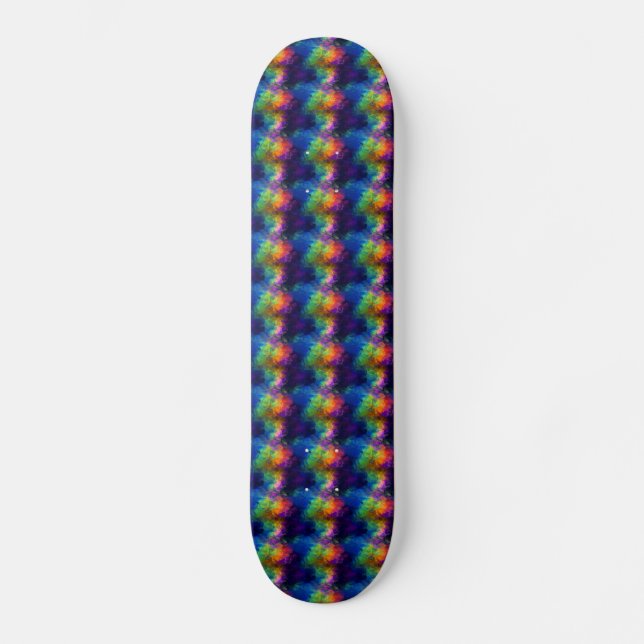 Rainbow-Tissue Skateboard (Vorderseite)