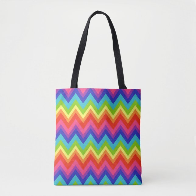 Rainbow Tote Bag Tasche (Vorderseite)