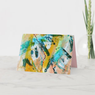 Rainbow Tracks Grußkarte von Janz Karte