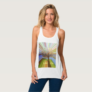 Rainbow Tree Inspiration Tank Top