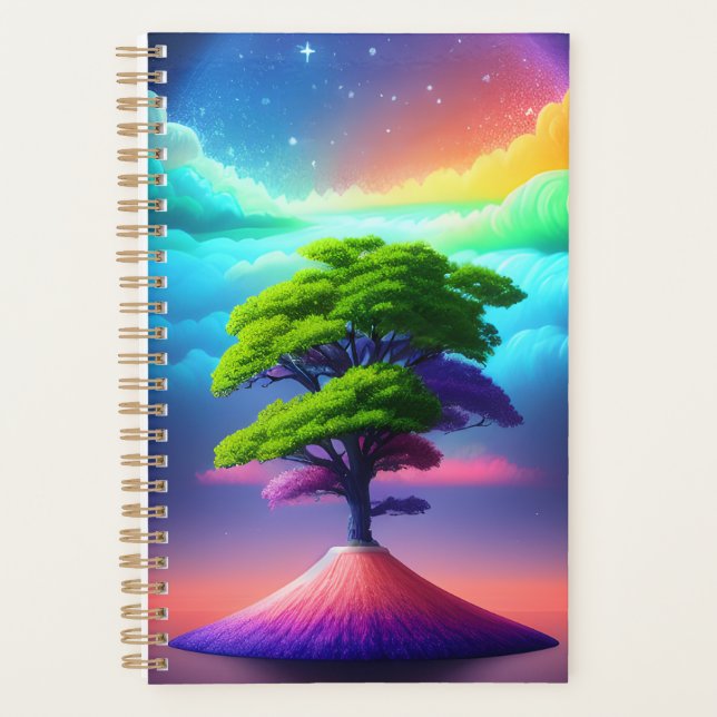 Rainbow Tree Planner Planer (Vorderseite)