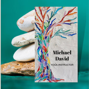 Rainbow Tree Yoga Instructor Visitenkarte