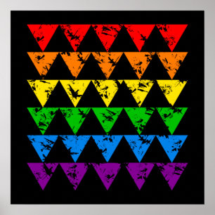 Rainbow Triangle Poster - anpassen!