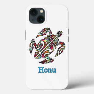 Rainbow Tribal Hawaiian Sea Turtle Case-Mate iPhone Hülle