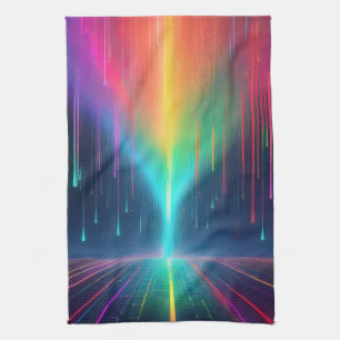 Rainbow Tropfen Trip Geschirrtuch
