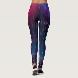 Rainbow Tropfen Trip Leggings