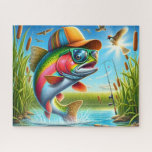 Rainbow Trout  Fishing<br><div class="desc">Rainbow Trout  Fishing
Art/illustration
colorful
customizable</div>