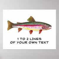 Rainbow Trout Painting