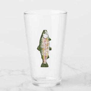 Rainbow Trout Pint Glas