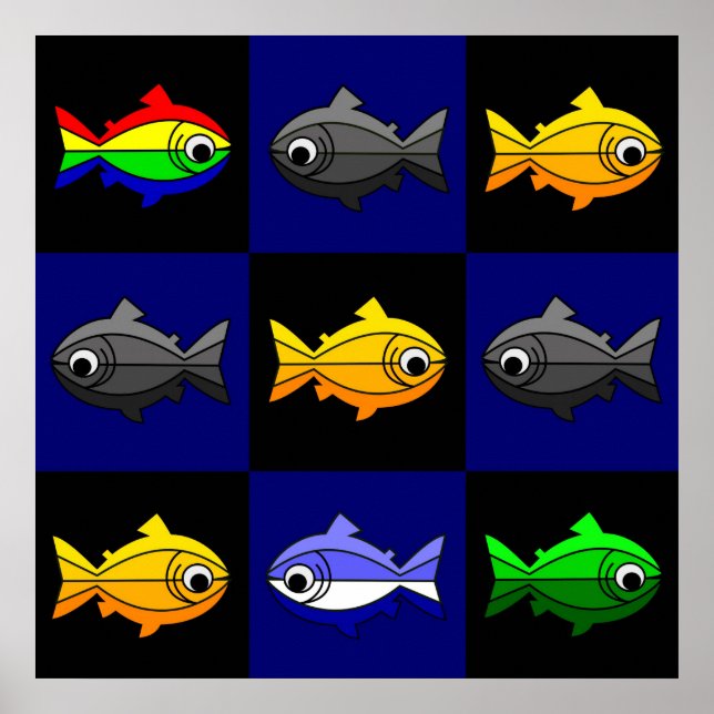 Rainbow Trouts Poster (Vorne)