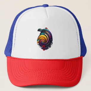 Rainbow Turtle Truckerkappe