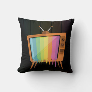 Rainbow TV Kissen