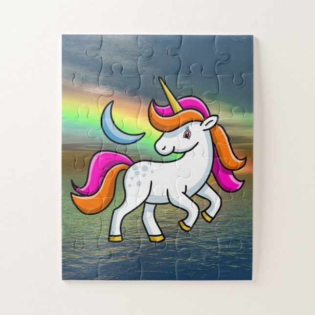 Rainbow Unicorn (Vertikal)