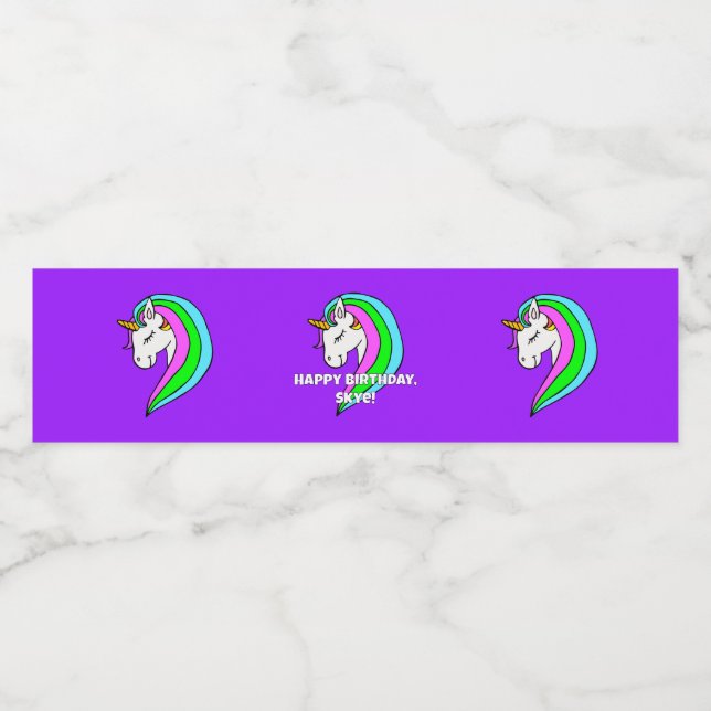 Rainbow Unicorn (Einzelnes Label)