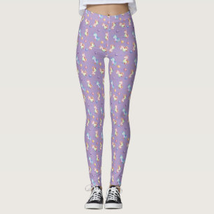 Rainbow Unicorn All-Over-Print-Leggings Leggings