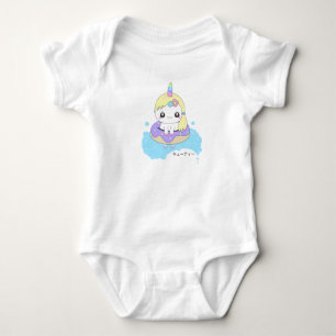 Rainbow Unicorn Baby Strampler