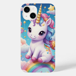 Rainbow Unicorn Case-Mate iPhone 14 Hülle